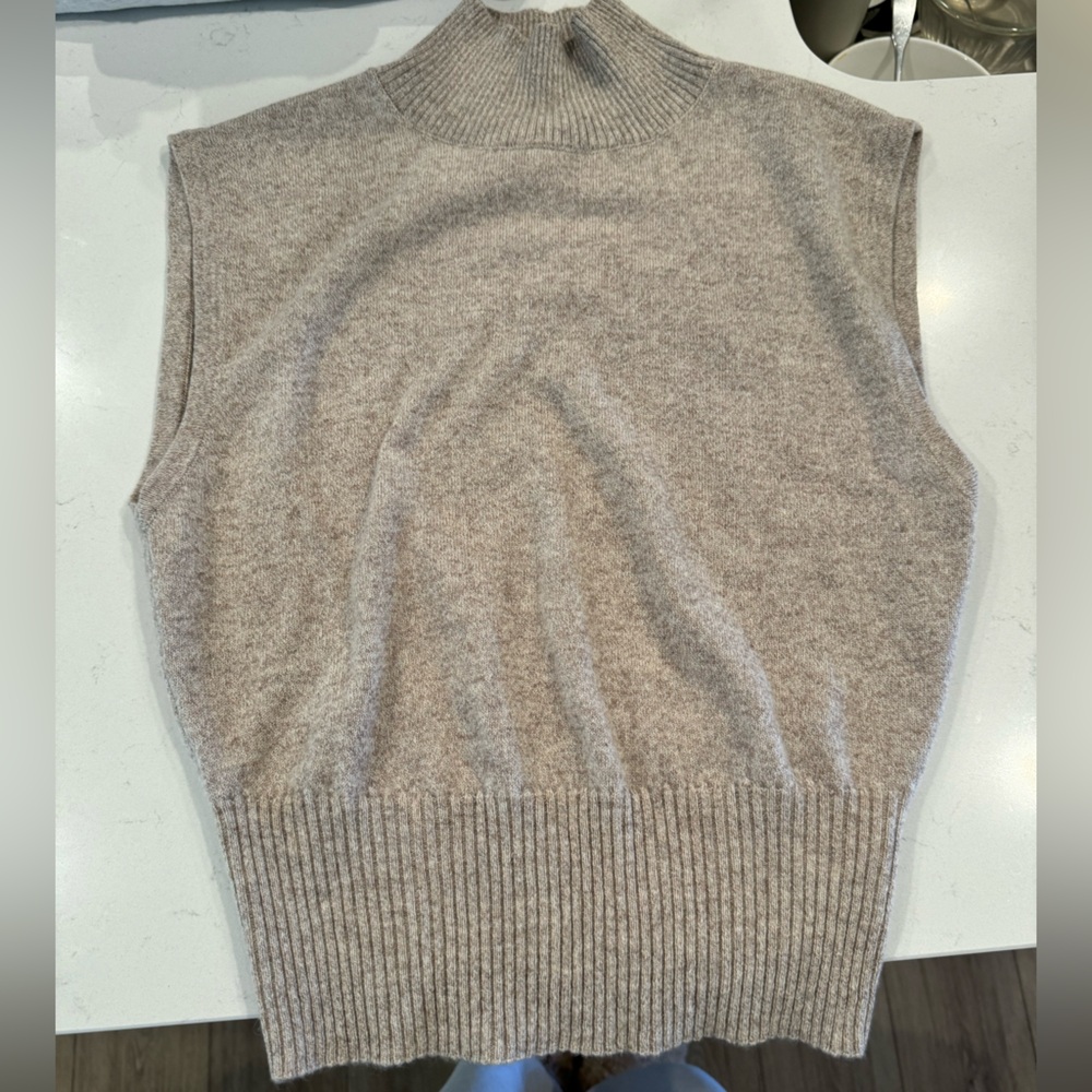 Reformation Cashmere Sweater Vest